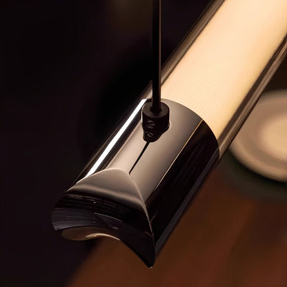 Modern Minimalist Up&Down Dimmable Long Strip LED Pendant Lights