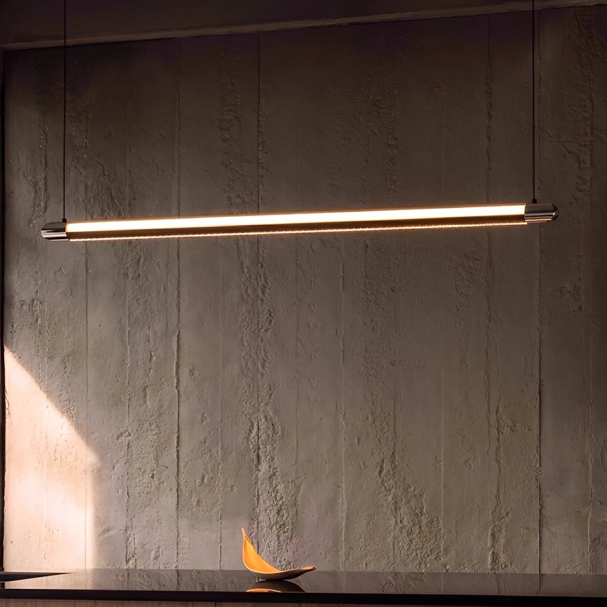 Modern Minimalist Up&Down Dimmable Long Strip LED Pendant Lights - Flare Shack