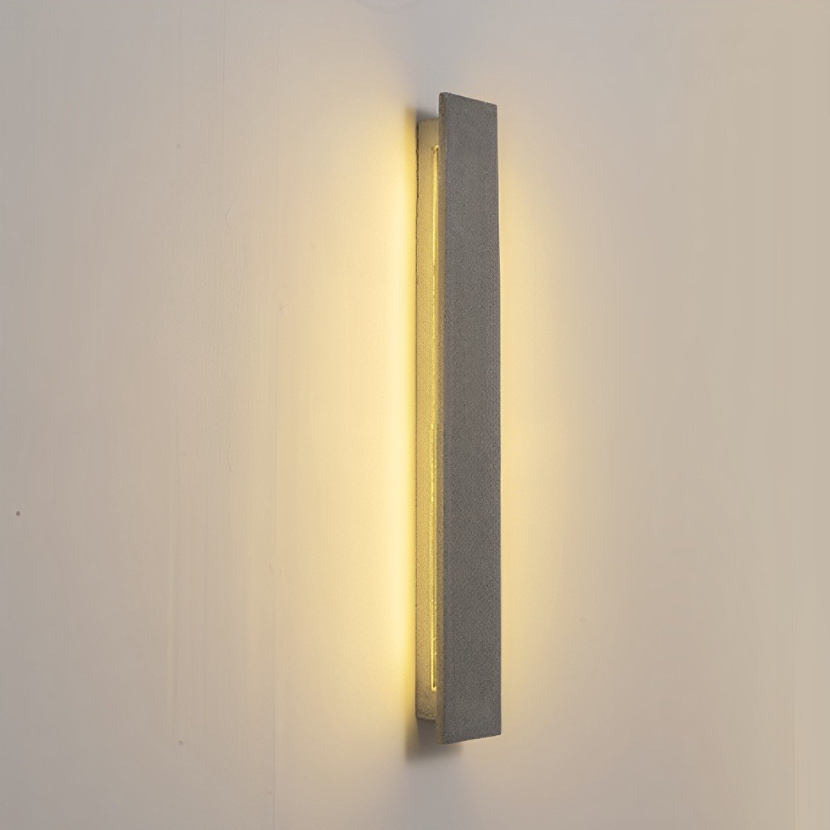 Modern Minimalist Waterproof Outdoor Cement LED Porch Lights - Flare Shack