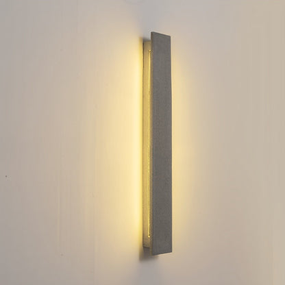 Modern Minimalist Waterproof Outdoor Cement LED Porch Lights - Flare Shack
