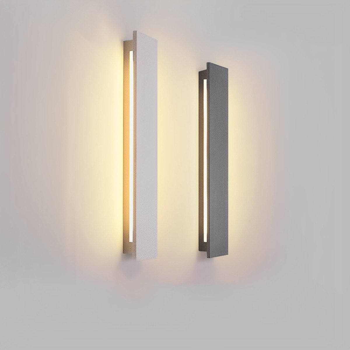 Modern Minimalist Waterproof Outdoor Concrete LED Porch Lights