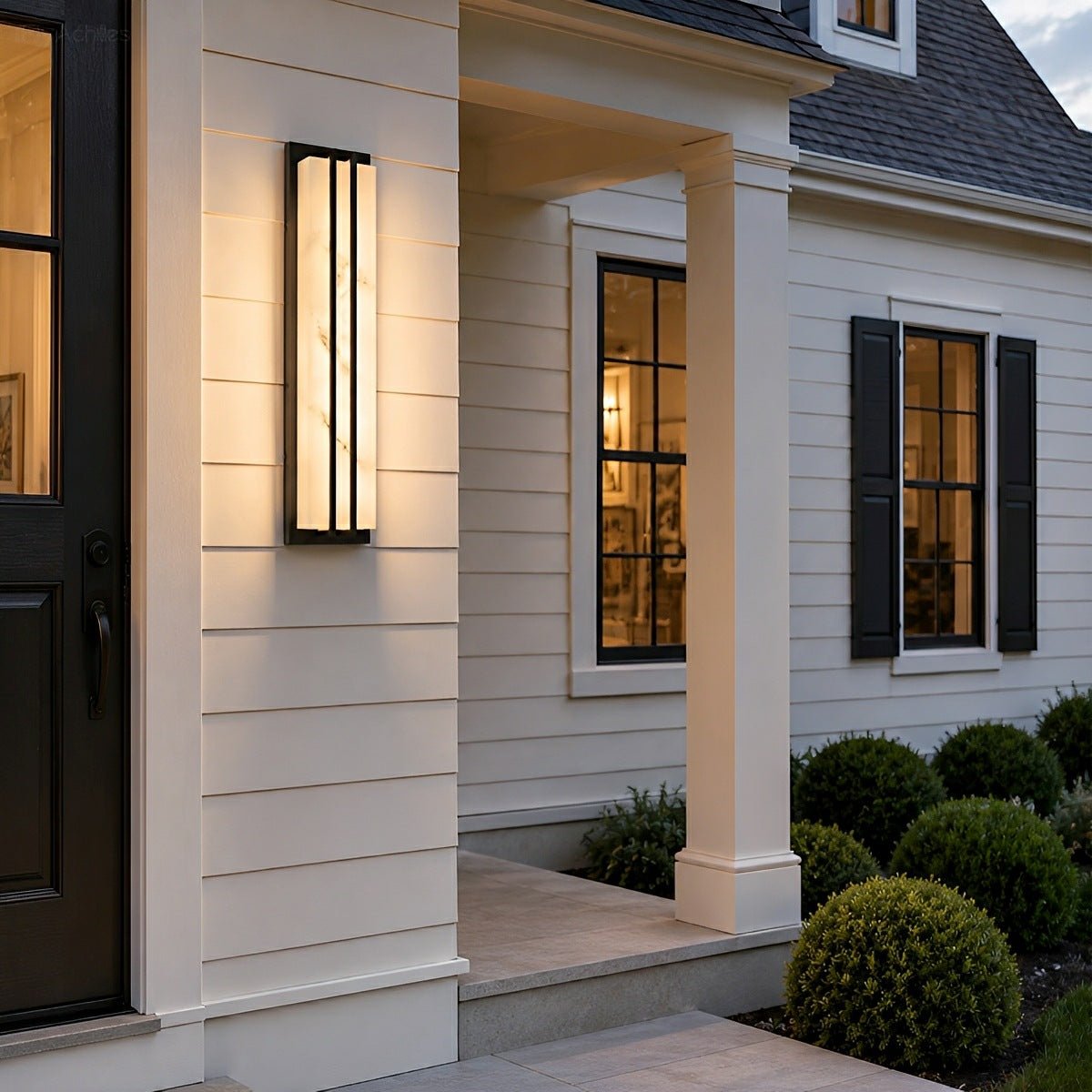 Modern Minimalist Waterproof Rectangular LED Outdoor Wall Light - Flare Shack