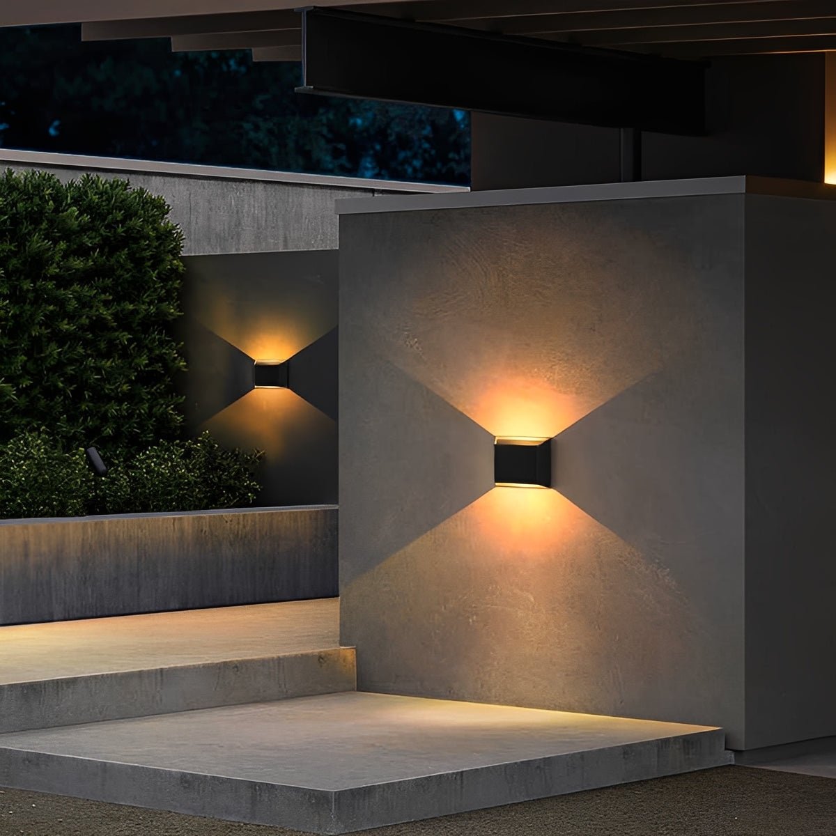 Modern Minimalist Waterproof Rectangular LED Wall Light - Flare Shack