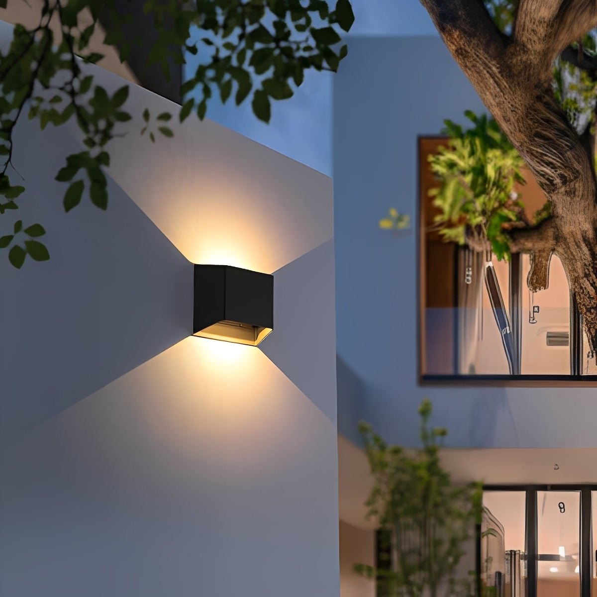 Modern Minimalist Waterproof Rectangular LED Wall Light - Flare Shack