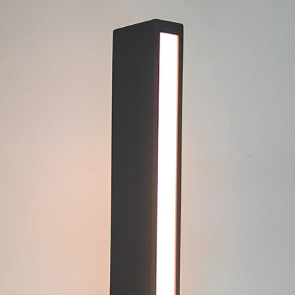 Modern Minimalist Waterproof Rectangular Outdoor LED Lawn Pathway Lights