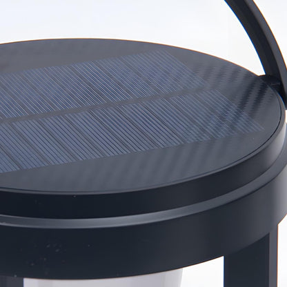 Modern Minimalist Waterproof Solar LED Outdoor Lantern Table Lamp