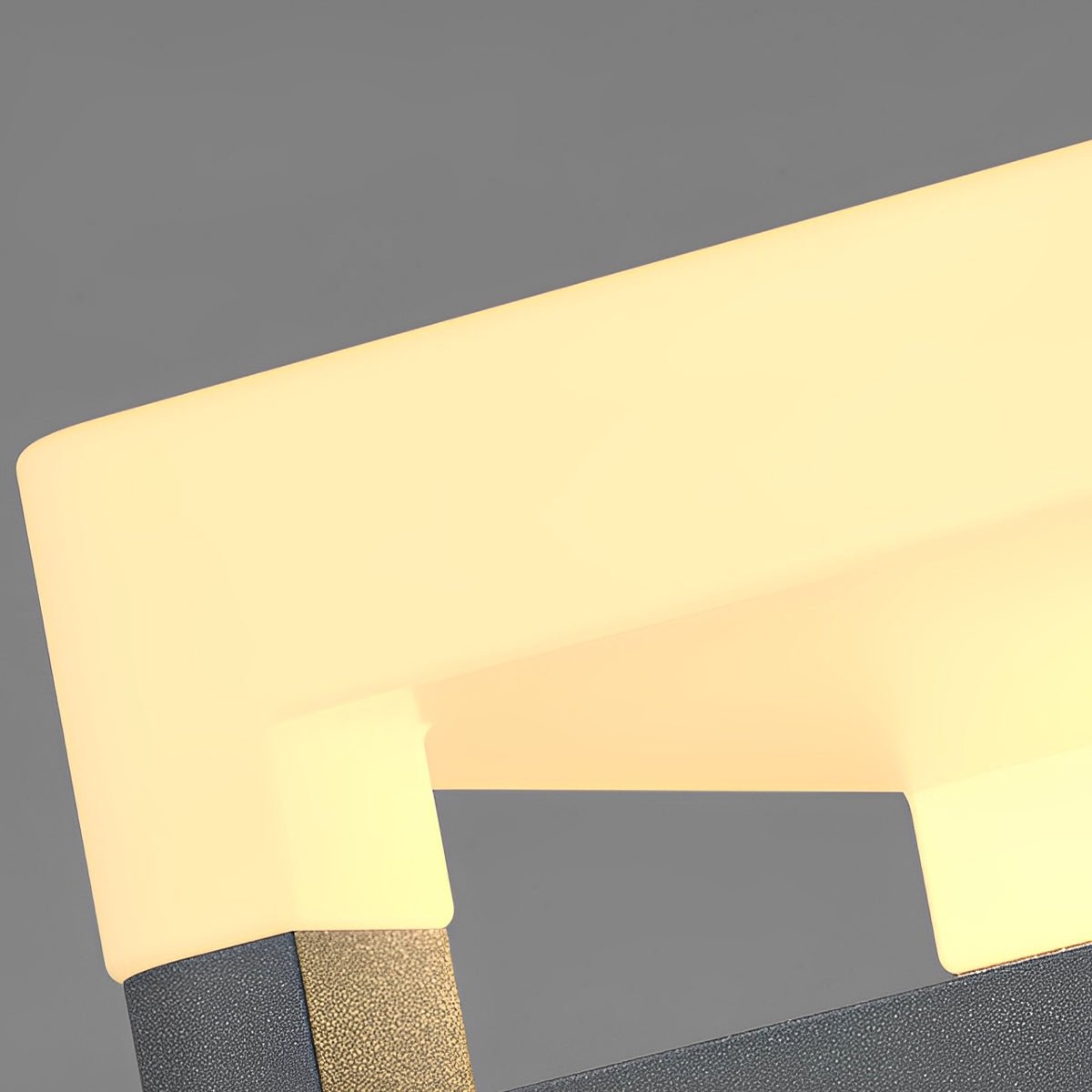 Modern Minimalist Waterproof Square LED Outdoor Post Lights