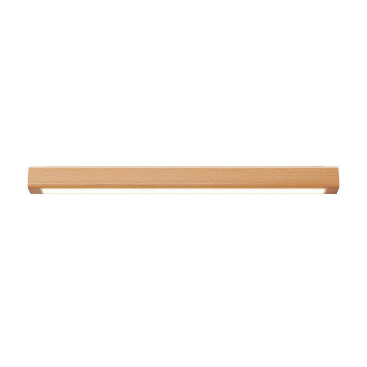 Modern Minimalist Wood Up&Down LED Long Strip Indoor Wall Sconce