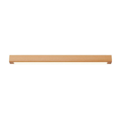 Modern Minimalist Wood Up&Down LED Long Strip Indoor Wall Sconce