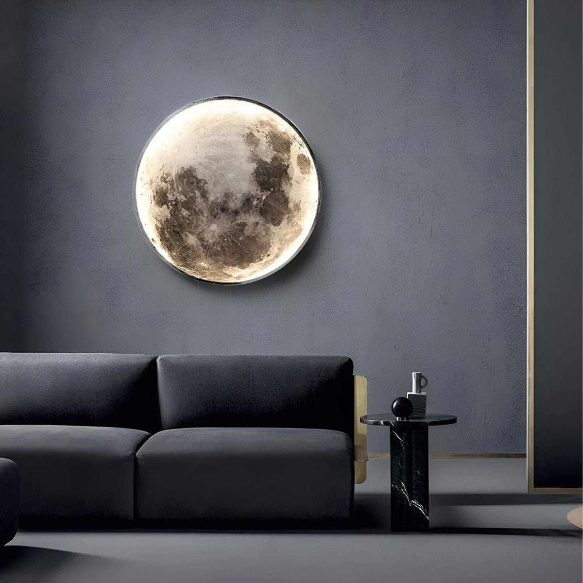 Modern Moon Creative Art Decor LED Indoor Wall Sconce - Flare Shack