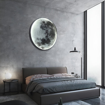 Modern Moon Creative Art Decor LED Indoor Wall Sconce - Flare Shack