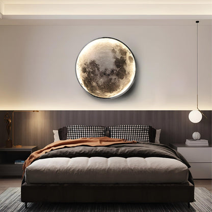 Modern Moon Creative Art Decor LED Indoor Wall Sconce - Flare Shack