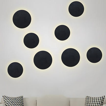 Modern Moon Eclipse Creative LED Indoor Wall Sconce - Flare Shack