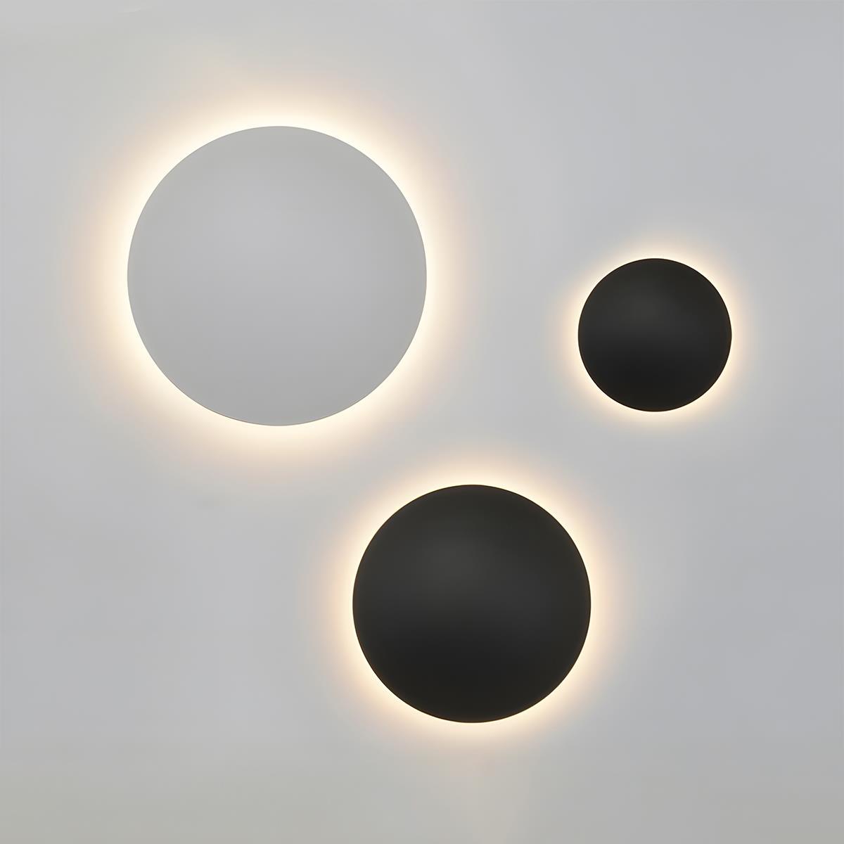 Modern Moon Eclipse Creative LED Indoor Wall Sconce - Flare Shack