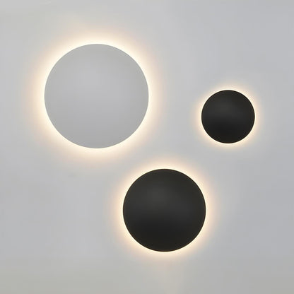 Modern Moon Eclipse Creative LED Indoor Wall Sconce - Flare Shack
