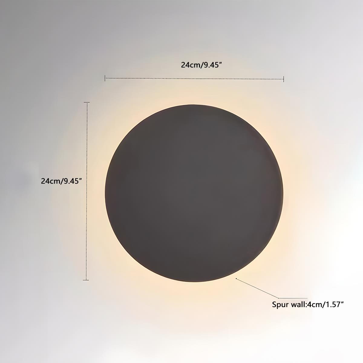 Modern Moon Eclipse Creative LED Indoor Wall Sconce