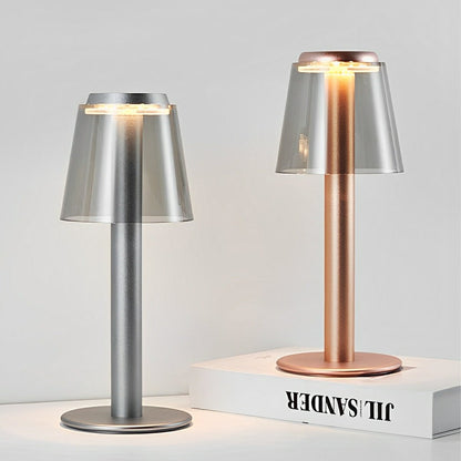 Modern Mushroom LED Dimming Touch Table Lamp