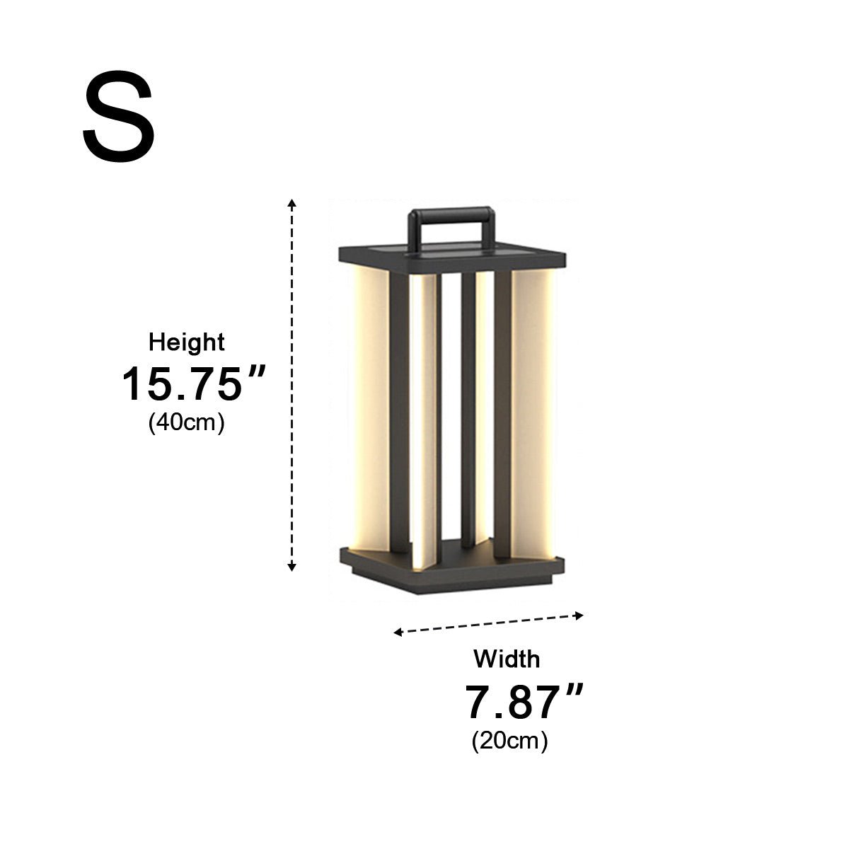 Modern Outdoor Floor Lamp Waterproof LED Landscape Light