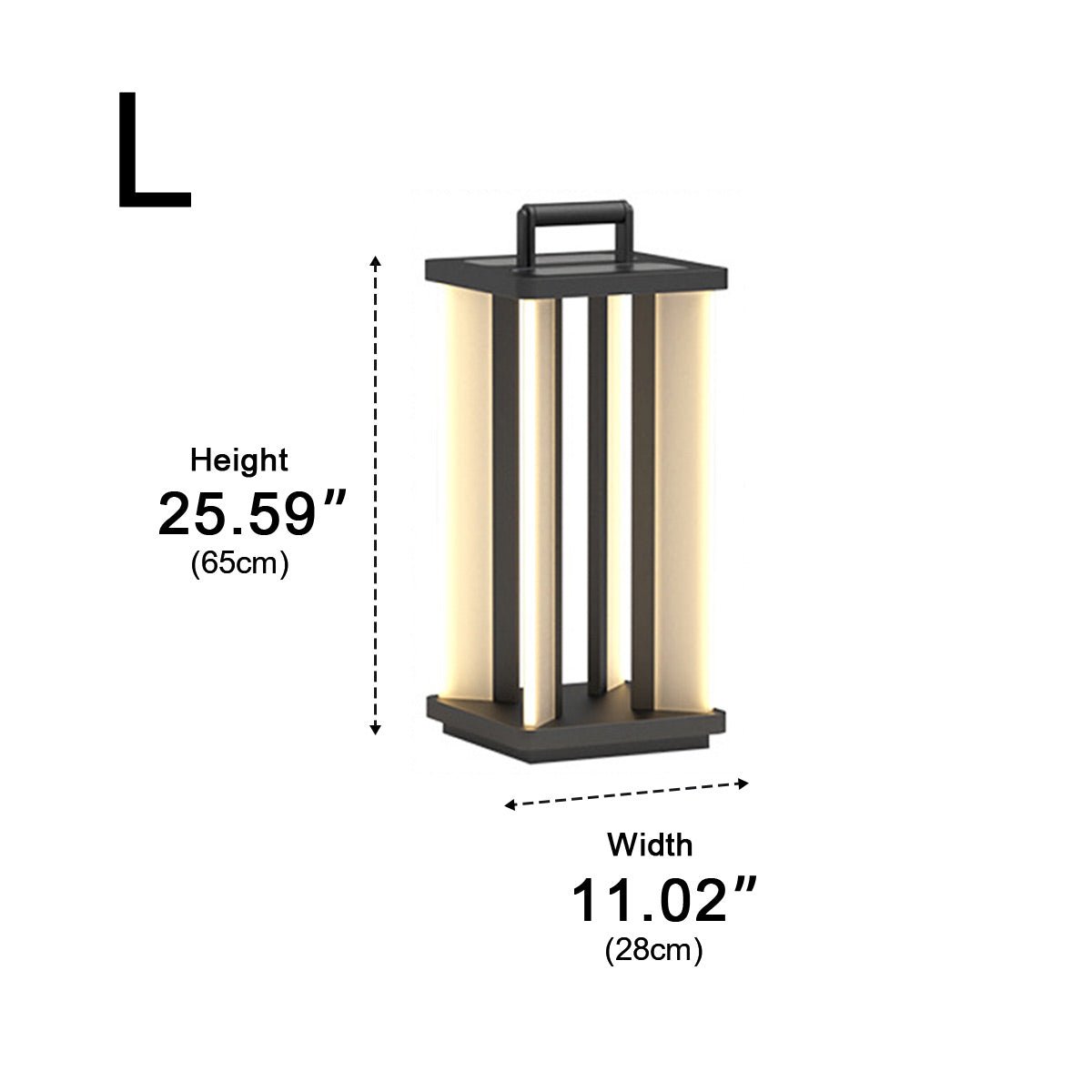 Modern Outdoor Floor Lamp Waterproof LED Landscape Light