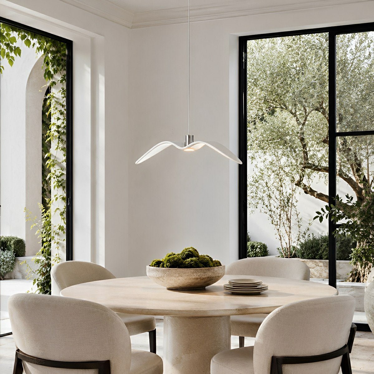 Modern Outdoor Waterproof Seagull Bird LED Ceiling Pendant Lights - Flare Shack