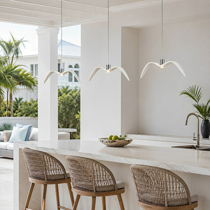 Modern Outdoor Waterproof Seagull Bird LED Ceiling Pendant Lights - Flare Shack