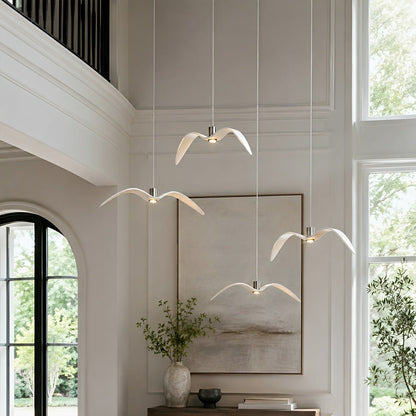 Modern Outdoor Waterproof Seagull Bird LED Ceiling Pendant Lights - Flare Shack
