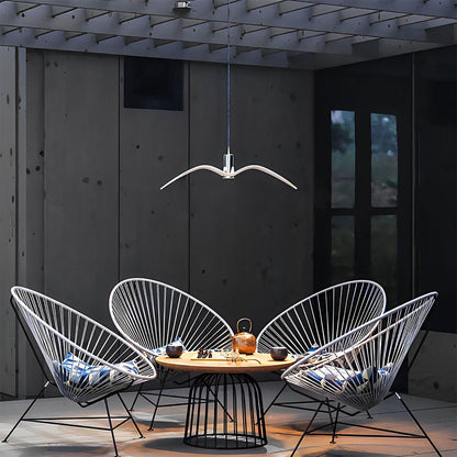 Modern Coastal Outdoor Waterproof Seagull Bird Pendant Lights