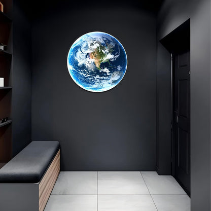 Modern Planet Earth Creative Art Decor LED Wall Sconce