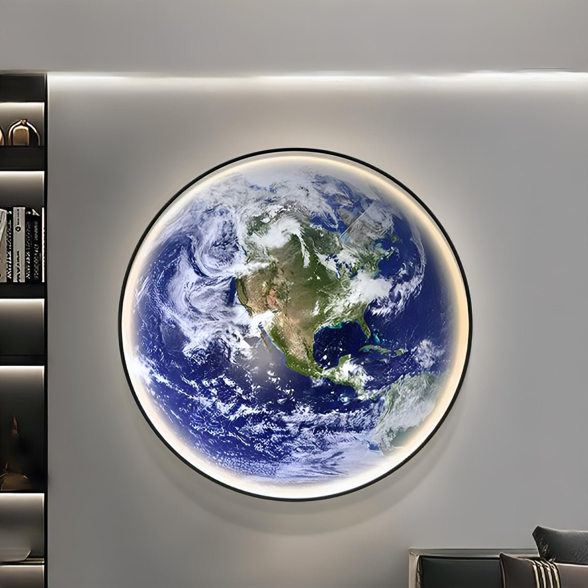 Modern Planet Earth Creative Art Decor LED Wall Sconce - Flare Shack