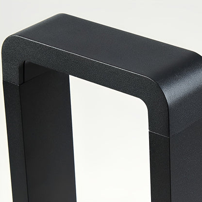 Modern Rectangular Frame Waterproof Outdoor Bollard Parth Light