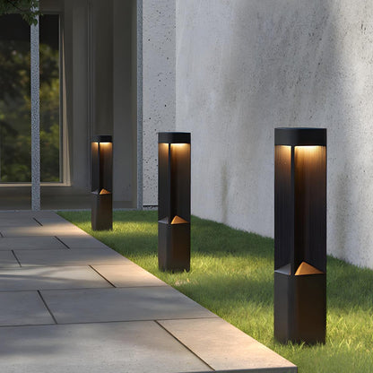 Modern Rectangular LED Outdoor Landscape Lighting - Flare Shack