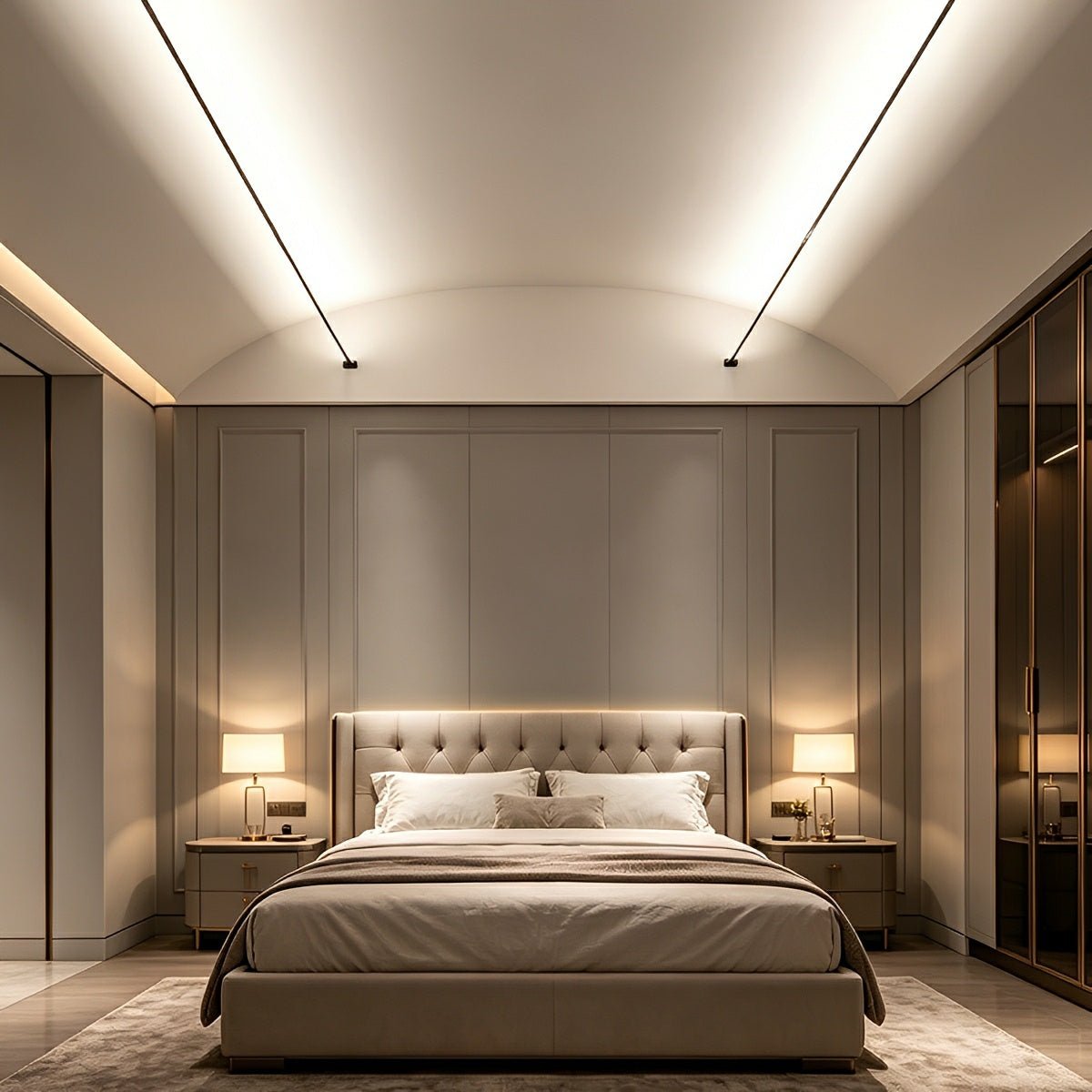 Modern Rotatable LED Strip Lights Linear Light - Flare Shack