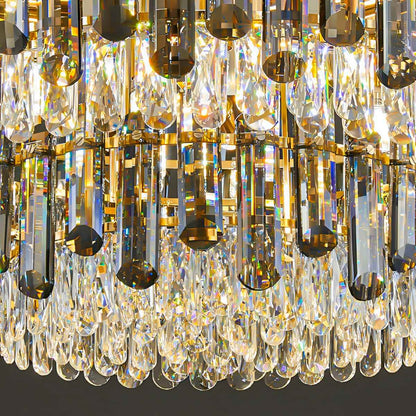 Modern Round Luxury Crystal Ceiling Lights