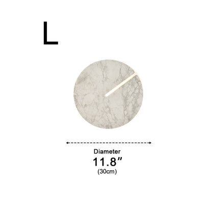 Modern Round Marble Textured Creative LED Indoor Wall Sconce