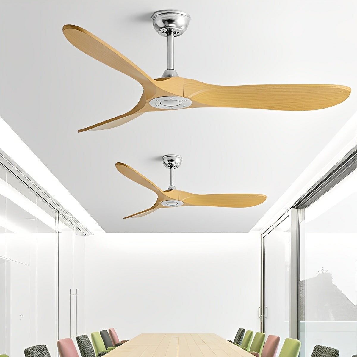 Modern Scandinavian Minimalist DC Motor Reverse Ceiling Fan