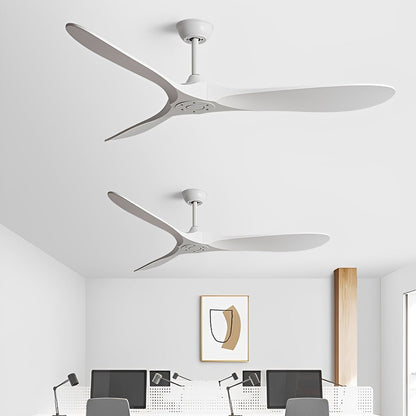 Modern Scandinavian Minimalist DC Motor Reverse Ceiling Fan - Flare Shack