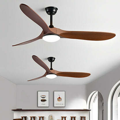 Modern Scandinavian Minimalist DC Motor Reverse Ceiling Fan Light