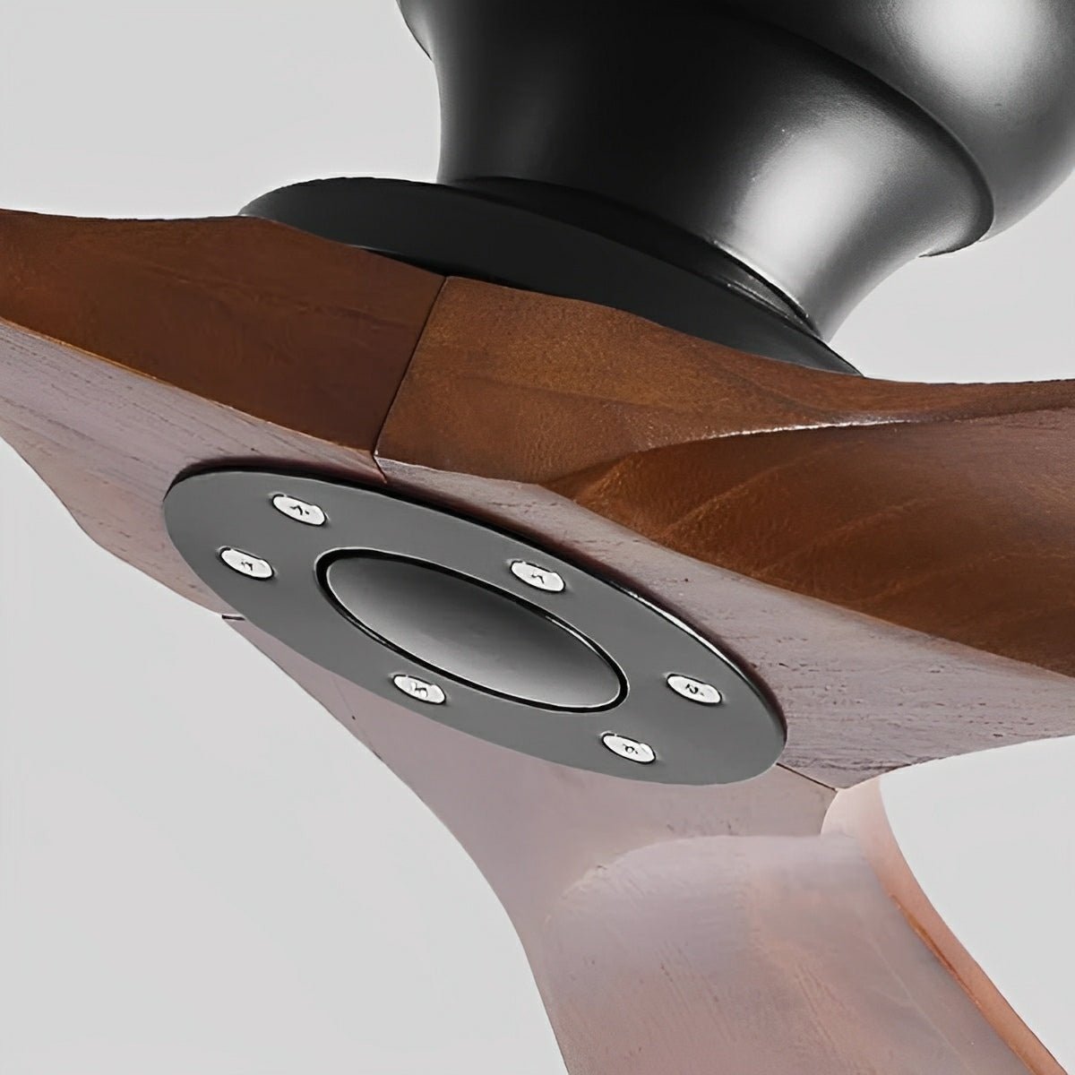 Modern Scandinavian Wood DC Motor Reverse Ceiling Fan