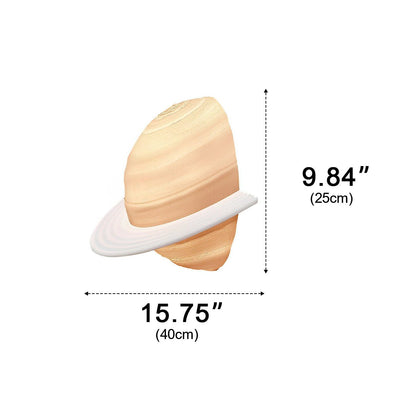 Modern Semicircle Saturn 3D Planet LED Indoor Wall Lights