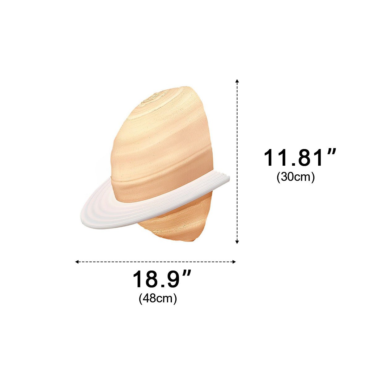 Modern Semicircle Saturn 3D Planet LED Indoor Wall Lights