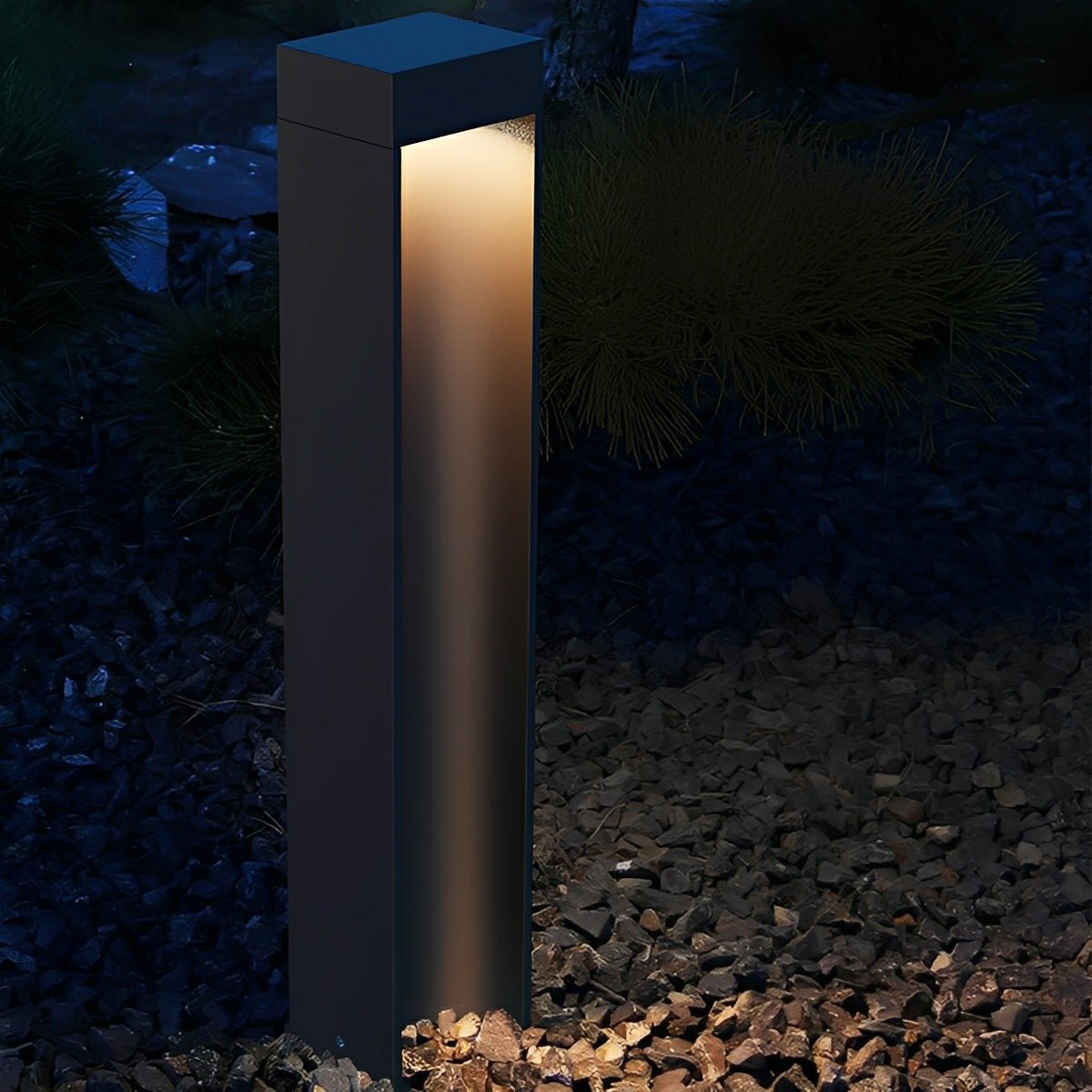 Modern Slim Rectangular LED Outdoor Pathway Lights - Flare Shack