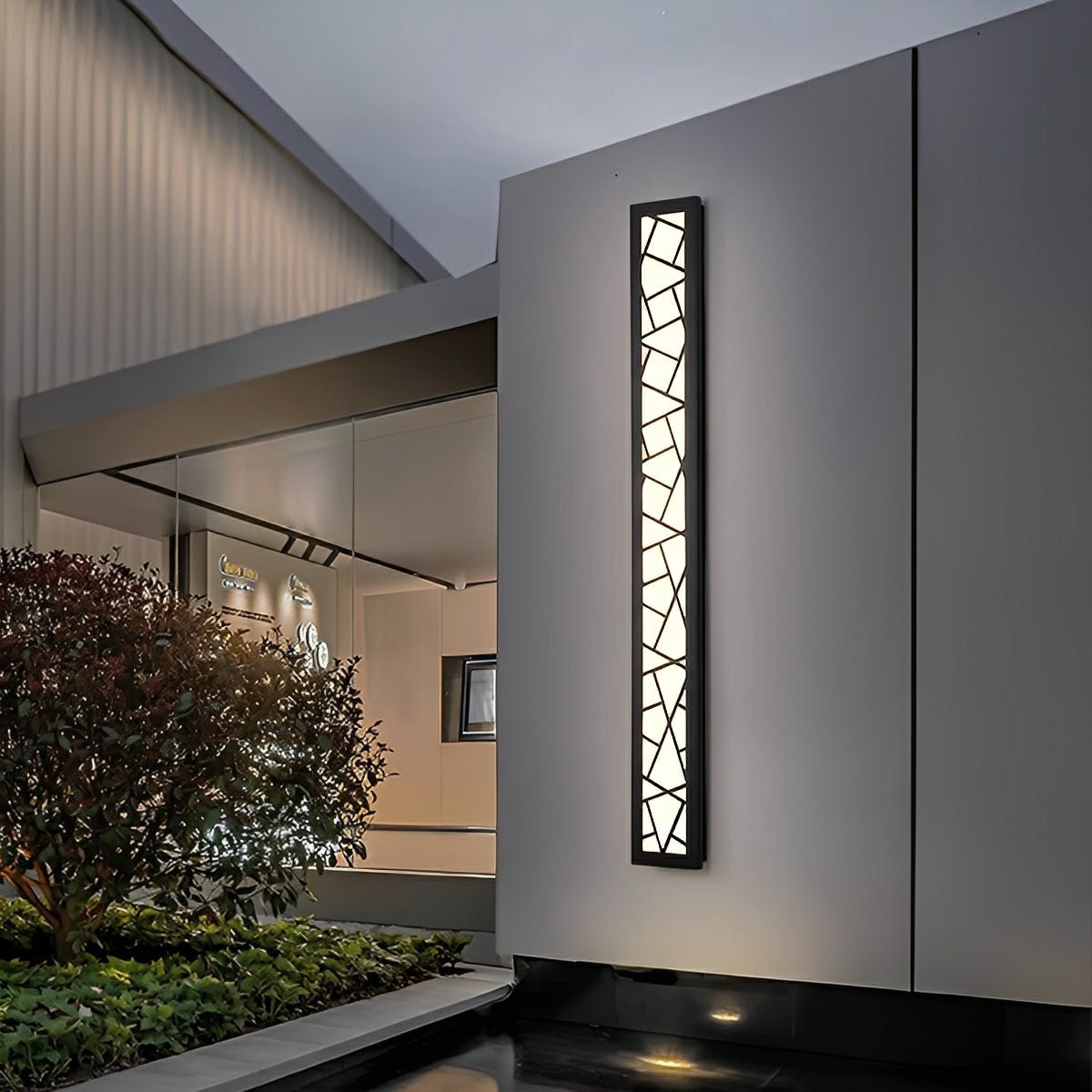 Modern Slim Waterproof Long Strip LED Outdoor Wall Lights - Flare Shack