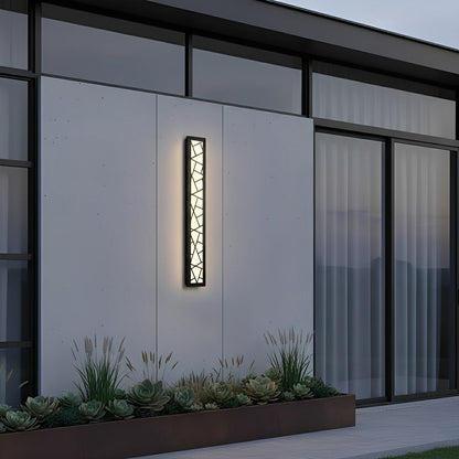 Modern Slim Waterproof Long Strip LED Outdoor Wall Lights - Flare Shack