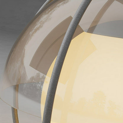 Modern Waterproof Globe Planet LED Outdoor Post Lights