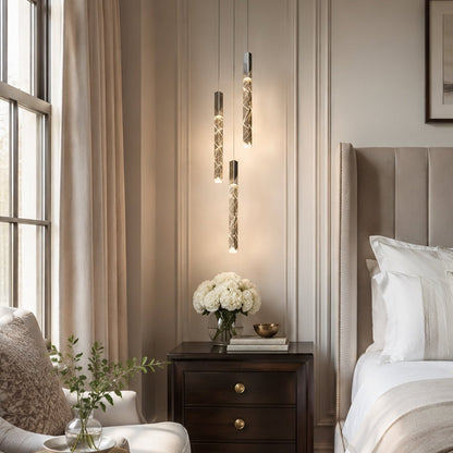 Modern Spiral LED Minimalist Helix Chandelier - Flare Shack