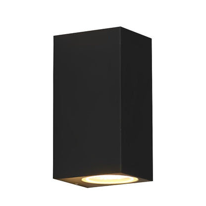 Modern Square Outdoor Waterproof Wall Washer Double Light