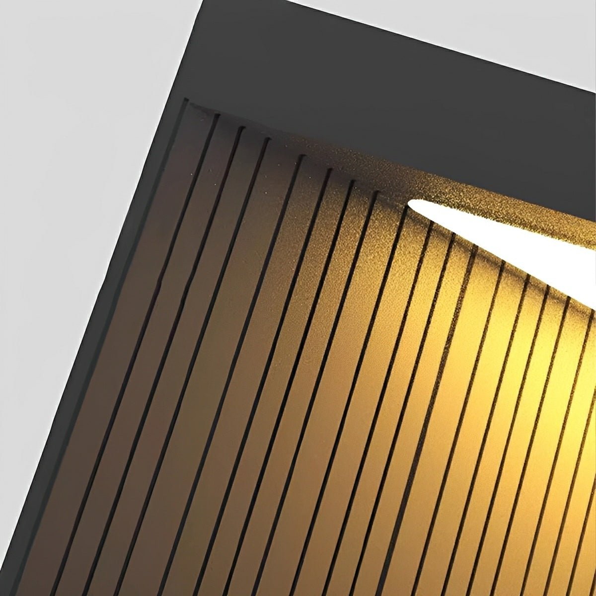 Modern Square Waterproof Fence Outdoor Post Cap Light