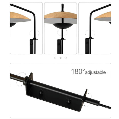 Modern Swing Arm Umbrella Wall Sconces Lamp