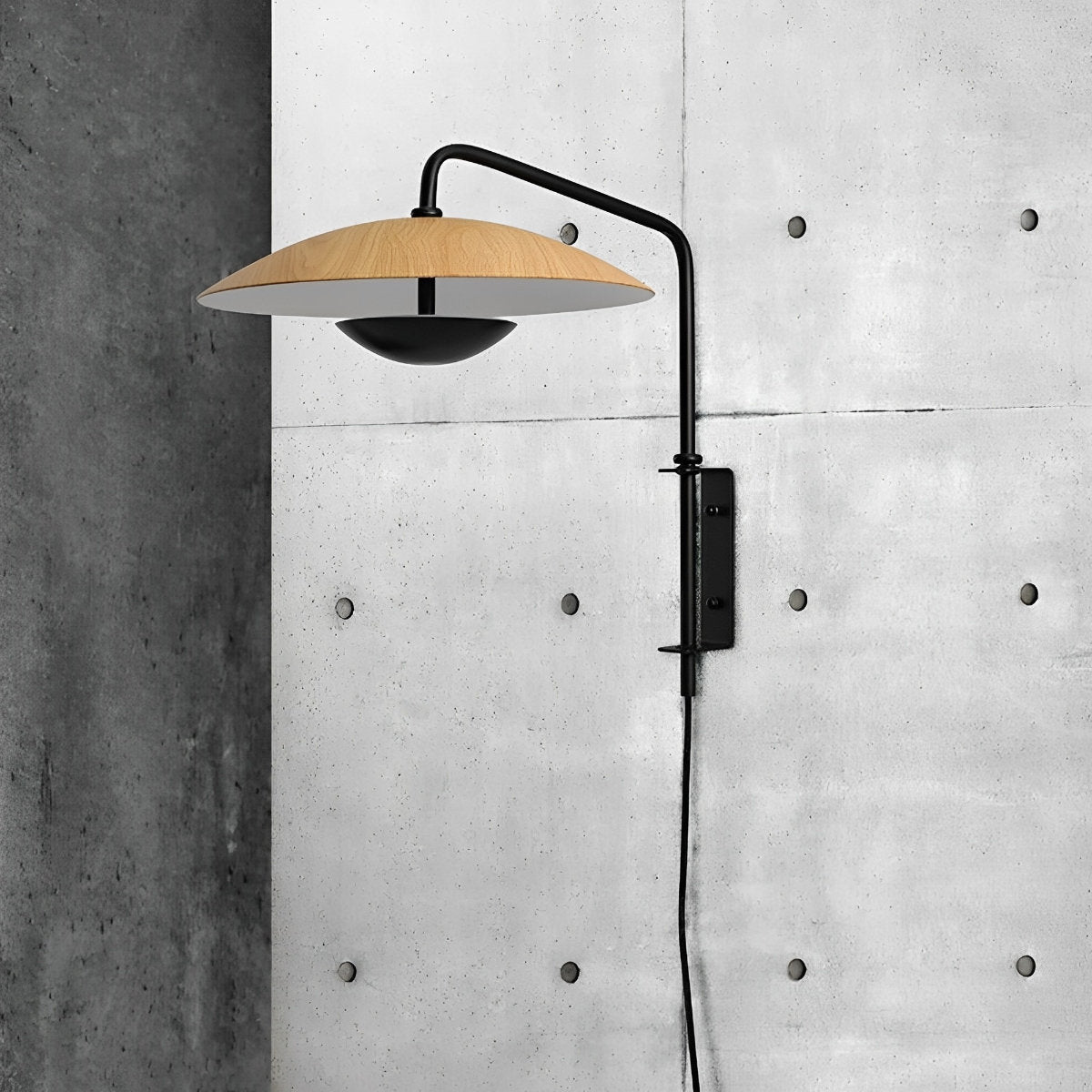 Modern Swing Arm Umbrella Wall Sconces Lamp