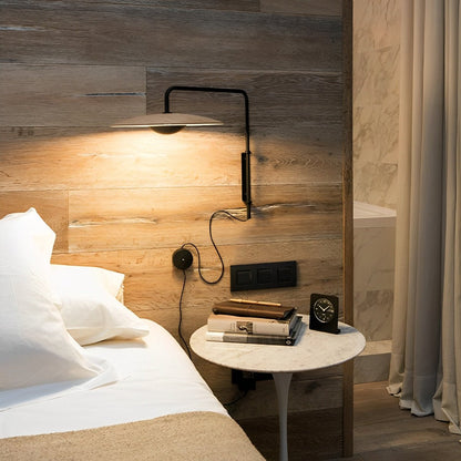 Modern Swing Arm Umbrella Wall Sconces Lamp